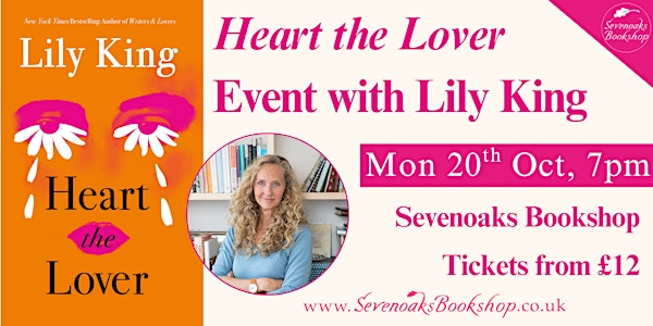 Author Event with Lily King | Sevenoaks Bookshop