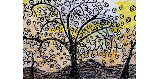 Earth Day Fun – Kids Oil Pastel Drawing  Class | Expressive Brush Art Studio