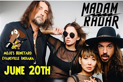 MADAM RADAR  at Mojo's BoneYard on Saturday, June 20th! | Mojo's BoneYard Sports Bar & Grille