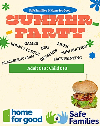 Safe Families & Home for Good Summer Party | Ballygrainey Presbyterian Church