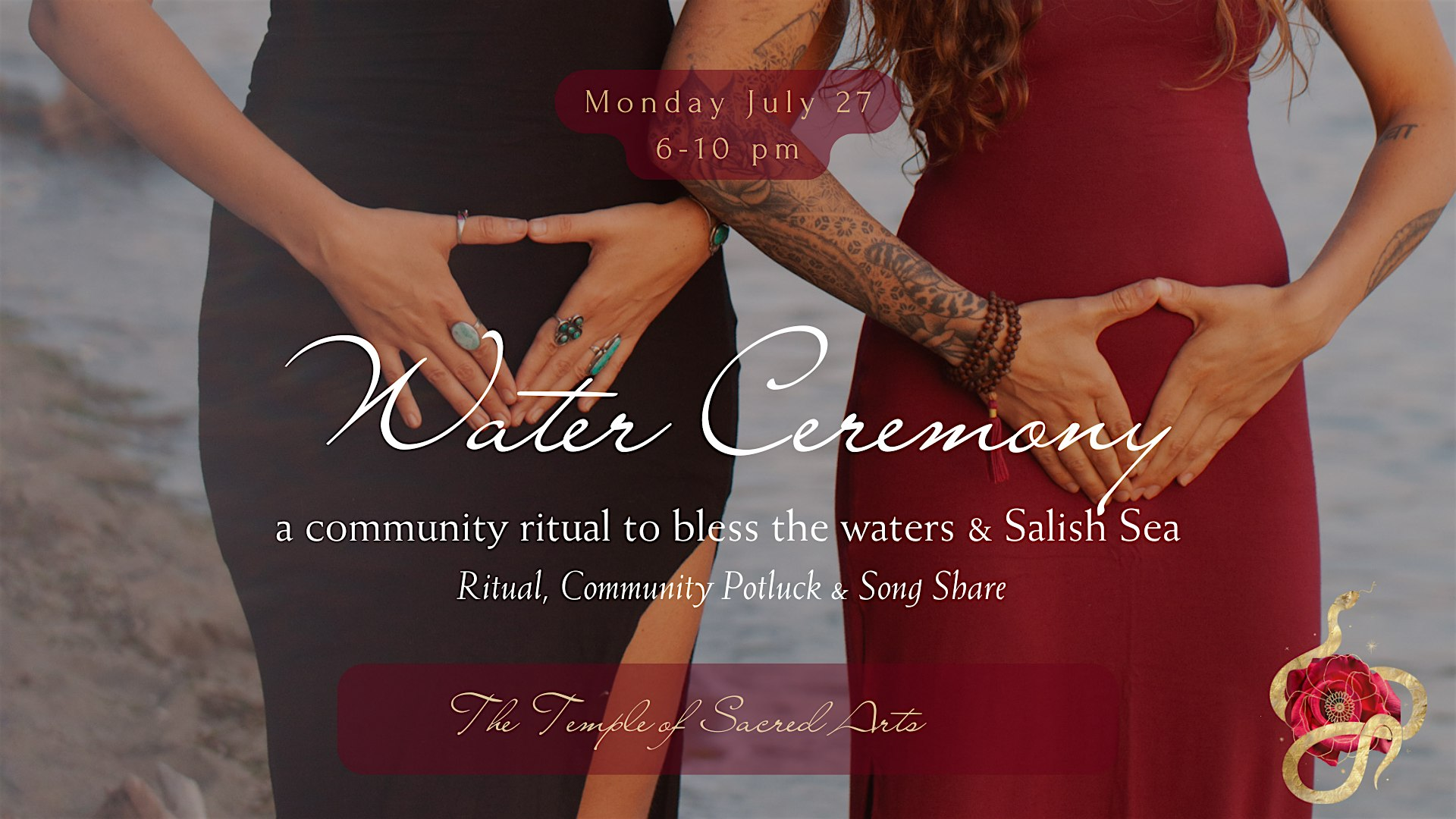 Water Ceremony | Ritual & Prayer to Bless and Protect the Water of Life | Discovery Park South Parking Lot
