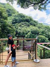 桃園景點-小烏來天空步道&瀑布