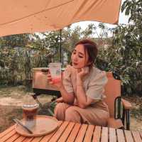 Resfeber Cafe คาเฟ่ธีมแคมป์ปิ้งที่ปทุมธานี