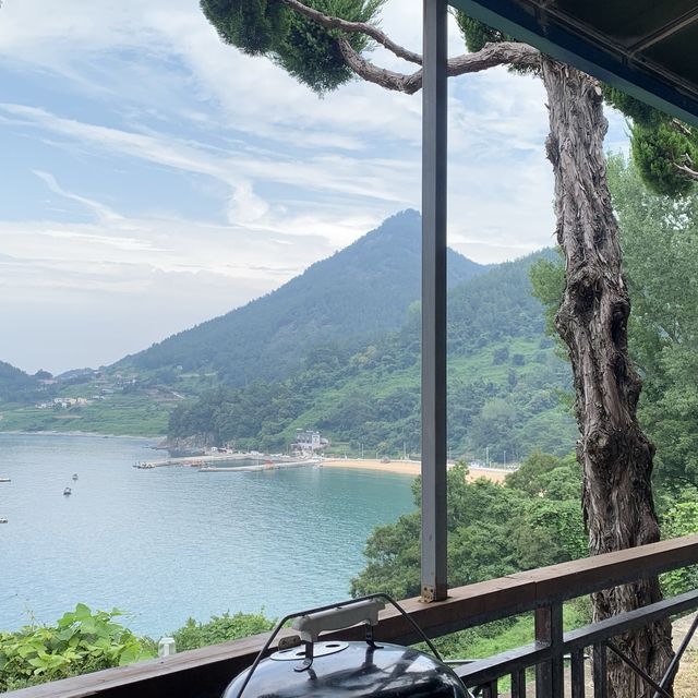 [숙소 추천] 숙소에서 바라보는 오션뷰🌊 남해 아크로 펜션