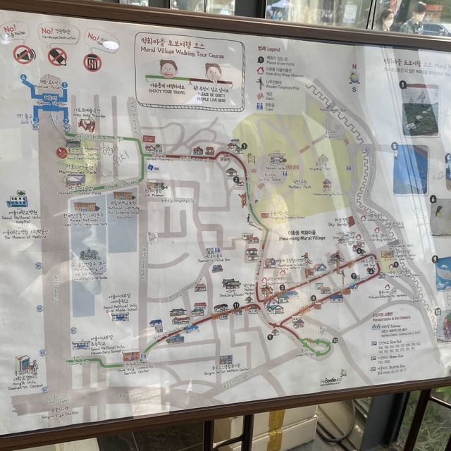 Amazing art street in Seoul