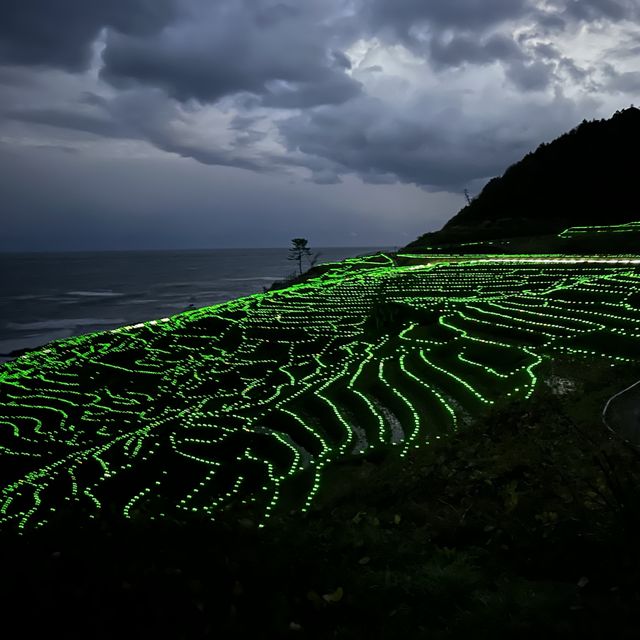 【輪島】白米千枚田イルミネーション