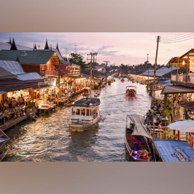 ตลาดน้ำอัมพวา ตลาดน้ำริมคลอง