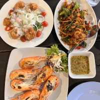 🚘ร้านระเบียงน้ำ บางระจัน 🚘