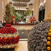 Festive Decoration at Shangri-La lobby