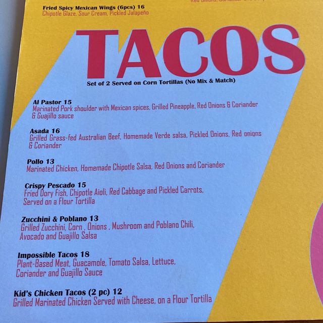 Taco Tuesdays and Happy Hour