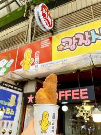韓国🇰🇷広蔵市場で食い倒れ〜