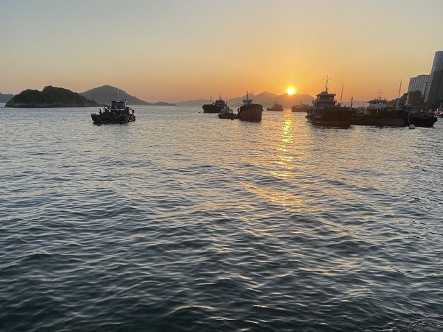 釣魚 🎣 - 香港仔灣防波堤