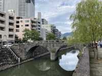 長崎で観光といえば…の一つ。『眼鏡橋』