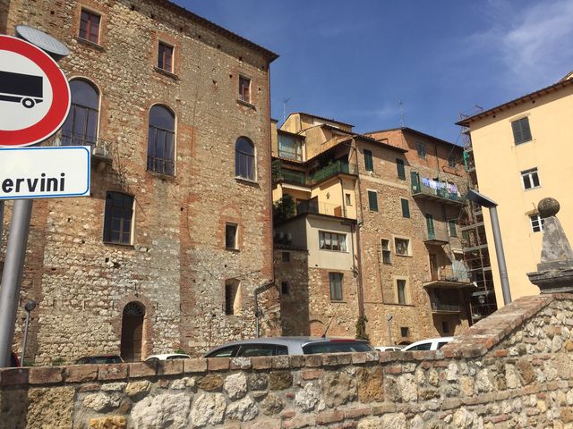jogging around Cortona 
