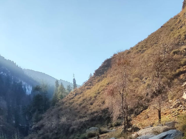 Manali - Snow Capped Mountains 