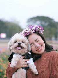 ถ่ายรูปที่ไร่ฟอร์ดข้างหอศิลปะวัฒนธรรมมช.