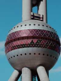 The Oriental Pearl Tower, Shanghai 🇨🇳✈️🌍