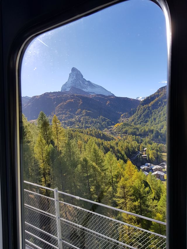 Yeah! It's known as Toblerone peak!