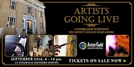 Artists Going Live Fundraiser 2023 (Spartanburg) | Citizens and Southern Event Center