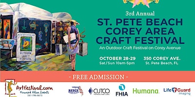 3rd Annual St. Pete Beach Corey Area Craft Festival | St Pete Beach Corey Avenue