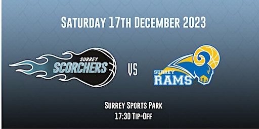 Surrey Scorchers II Div3 v Surrey Rams | Surrey Sports Park