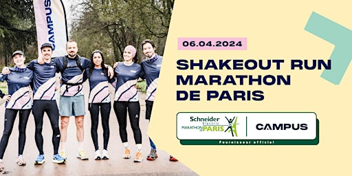 Shake out run Schneider Electric Marathon de Paris | Jardin des Tuileries