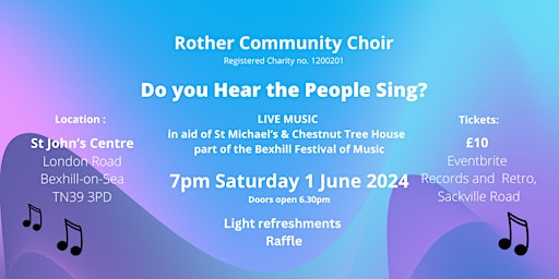 Do you Hear the People Sing? | St John's Centre
