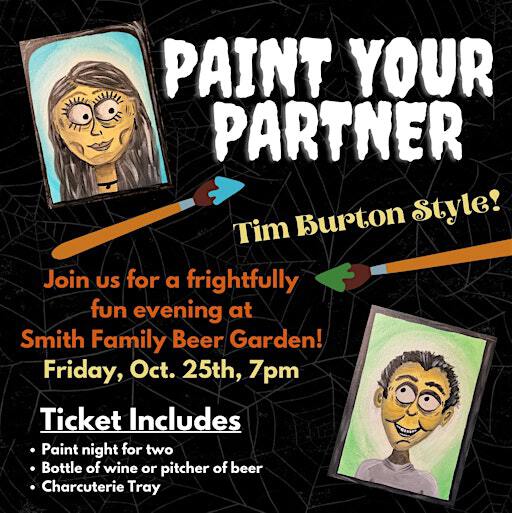 Paint Your Partner Night! | Smith Family Beer Garden, Main Street, Hyannis, MA, USA