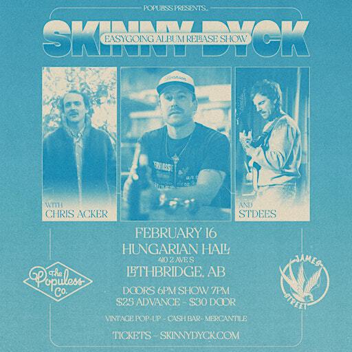Skinny Dyck album release show w/ Chris Acker and STDEES | Hungarian Hall