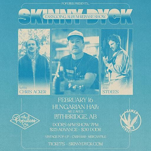 Skinny Dyck album release show w/ Chris Acker and STDEES | Hungarian Hall