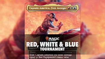 Red, White & Blue Tournament (MTG) | Nerdtopia