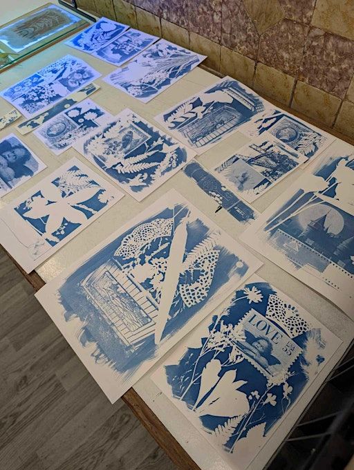 Cyanotype Printmaking | Hazlehurst Studios