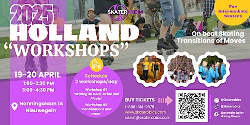 SKATEROBICS X THE NETHERLANDS APRIL 2025 | Nanningalaan 1A