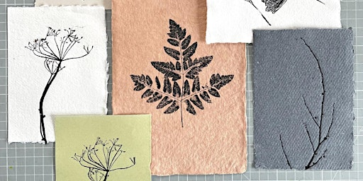 Botanical and Textural mono-printing | Kathy Hutton Prints