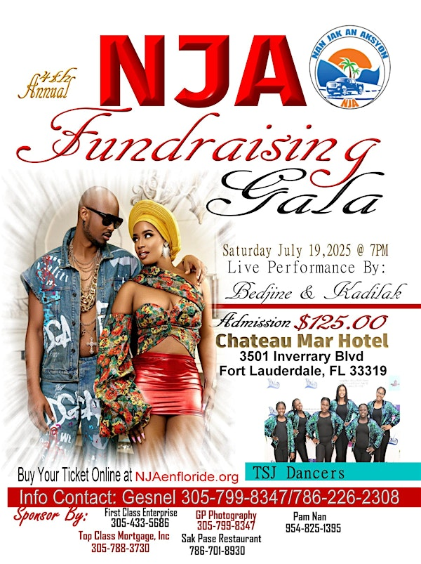 NJA Fundraing Gala  in support of building roads in NAN JAK, Haiti | Chateau Mar Golf Resort Trademark Collection by Wyndham