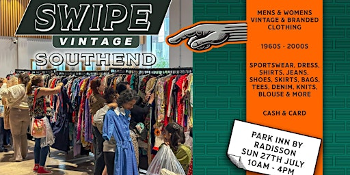 Swipe Vintage x Southend-on-Sea Kilo Sale | Park Inn by the Radisson