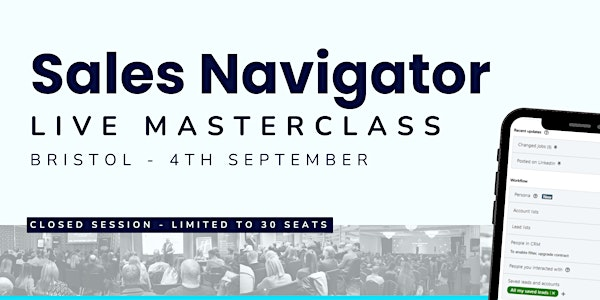 Sales Navigator Masterclass - BRISTOL | Radisson Blu Hotel, Bristol