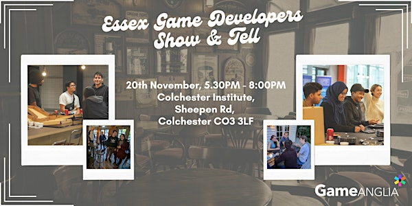 The Colchester Institute Essex Game Developer Show & Tell | Colchester Institute