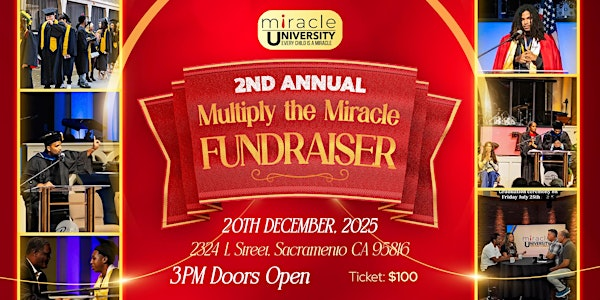 2nd Annual Multiply the Miracle Fundraiser | 2324 L Street