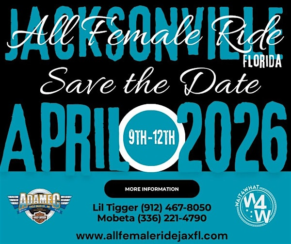 Jacksonville All Female Ride | Fairfield by Marriott Inn & Suites Jacksonville Butler Boulevard