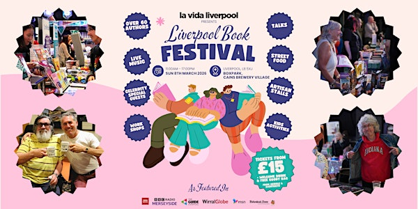 Liverpool Book Festival Mar 26 | BOXPARK Liverpool