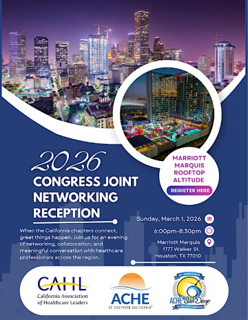 2026 Congress Joint Networking Reception | Marriott Marquis Houston