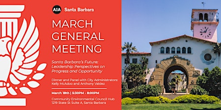 AIASB March General Meeting | CEC's Environmental Hub