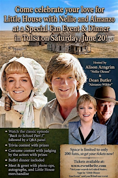 Little House Fan Event & Dinner - Tulsa, OK - Saturday, June 20, 2026 | Tulsa Club Hotel, Curio Collection by Hilton