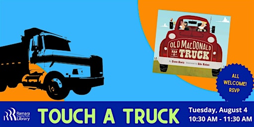 Touch a Truck :  TBA | Ramara Centre