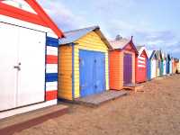 Colourful Bathing Boxes of Brighton Beach! 🤩