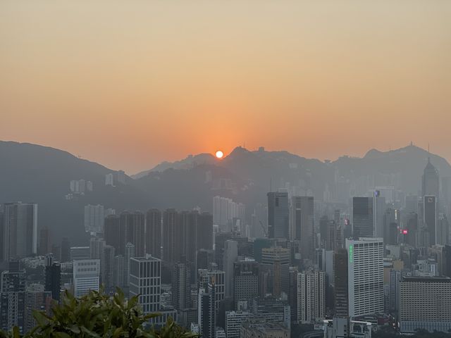30分鐘欣賞日落 - 紅香爐峰