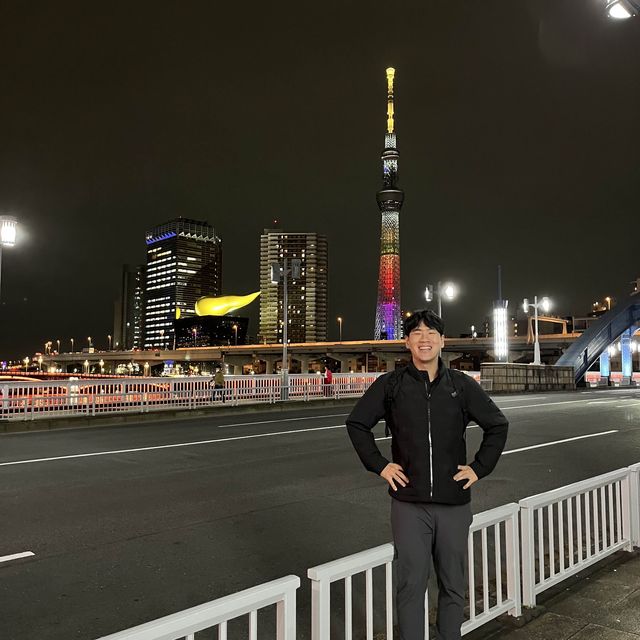 야경은 도쿄 스카이트리!