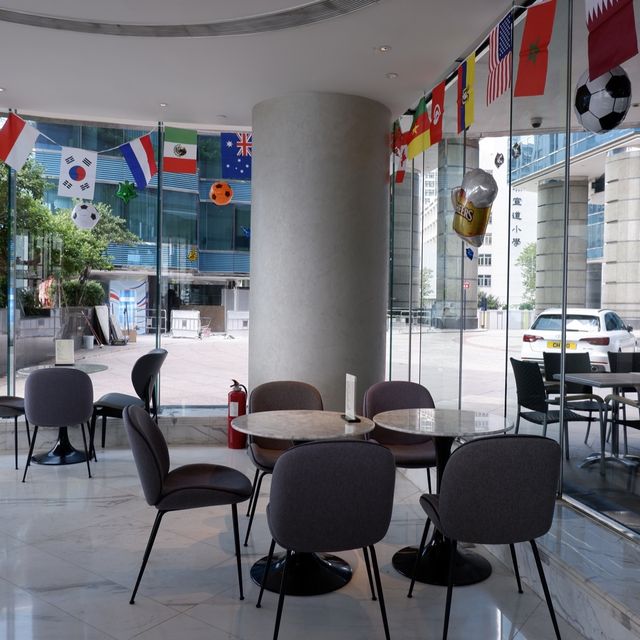 酒店角落的海景Cafe 