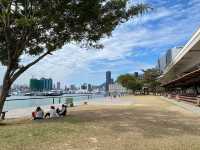 從觀塘海濱公園欣賞維港